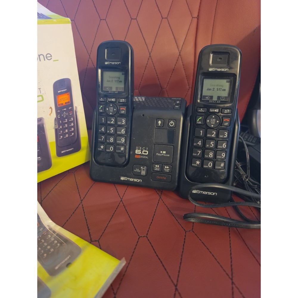Emerson NIB Digital Cordless Phone Dect 6.0 with Answering System ( P) - Picture 3 of 4
